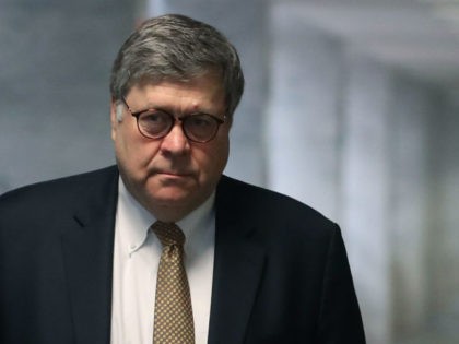 WASHINGTON, DC - JANUARY 29: Attorney General nominee William Barr arrives on Capitol Hill for a meeting with Sen. Bill Cassidy (R-LA), on January 29, 2019 in Washington, DC. Today Mr. Barr has several closed meetings scheduled with Senators. (Photo by Mark Wilson/Getty Images)
