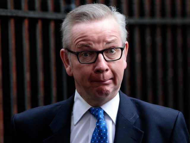 LONDON, ENGLAND - APRIL 08: Environment Secretary Michael Gove leaves Number 10 Downing St