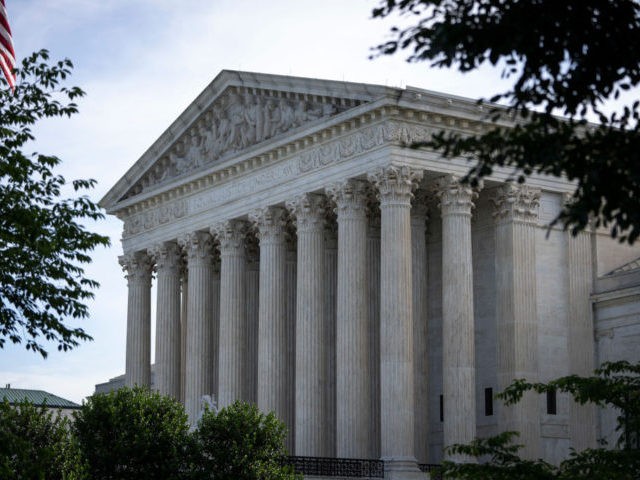 WASHINGTON, DC - JUNE 1: A general view of the U.S. Supreme Court on June 1, 2021 in Washi