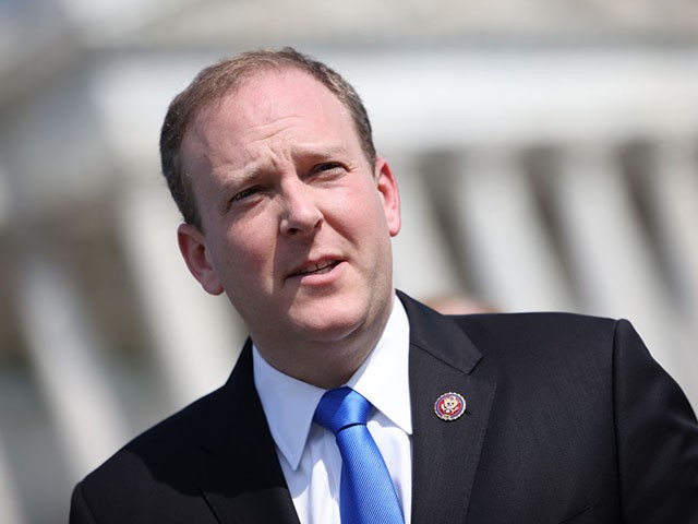 WASHINGTON, DC - MAY 20: Rep. Lee Zeldin (R-NY) speaks at a press conference on the current conflict between Israel and the Palestinians on May 20, 2021 in Washington, DC. The Republicans voiced their support for Israel and urged the Biden Administration to intervene. (Photo by Kevin Dietsch/Getty Images)