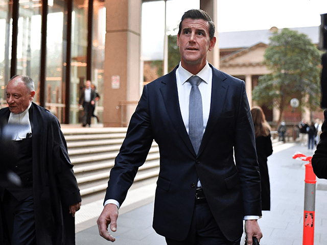 Ben Roberts-Smith departs the Federal Court of Australia in Sydney on June 07, 2021 in Syd