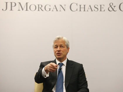 WASHINGTON, DC - APRIL 05: Jamie Dimon, chairman and CEO of JPMorgan Chase & Co., participates in a discussion on Detroit's economic recovery on April 5, 2016 in Washington, DC. JPMorgan Chase announced they will make a five-year, $125 million commitment to Detroit's economic recovery. (Photo by Mark Wilson/Getty Images)