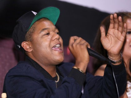 BEVERLY HILLS, CA - JUNE 23: Actor Kyle Massey speaks during a Q & A at "Ripped" Opening Night Event at Laemmle Music Hall on June 23, 2017 in Beverly Hills, California. (Photo by Rebecca Sapp/Getty Images for Screen Media Films)