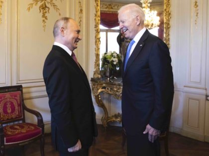 Putin and Biden (Peter Klaunzer - Pool / Keystone via Getty)