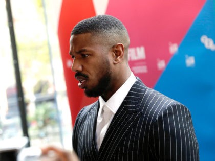 LONDON, ENGLAND - OCTOBER 06: Michael B. Jordan attends a Screen Talk during the 63rd BFI London Film Festival at the Odeon Luxe Leicester Square on October 06, 2019 in London, England. (Photo by John Phillips/Getty Images for BFI)