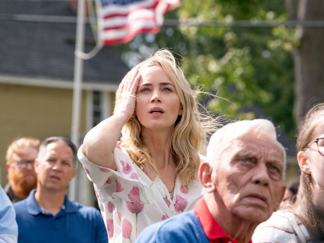 Evelyn (Emily Blunt) braves the unknown in "A Quiet Place Part II.” | CREDIT: JONNY