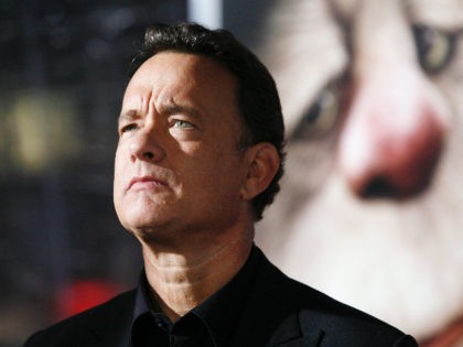 Tom Hanks arrives to the New York premiere of the film Where the Wild Things Are, Tuesday, Oct. 13, 2009. Hanks co-produced the film which has been adapted from the children's classic book. (AP Photo/Stuart Ramson)