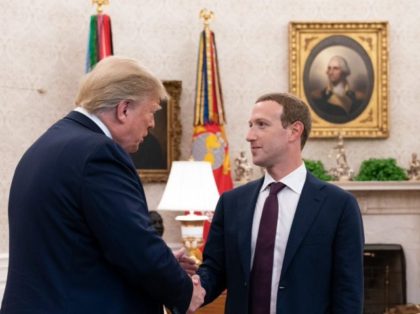 Donald Trump: No More Dinners for Mark Zuckerberg When I’m Back in the White House