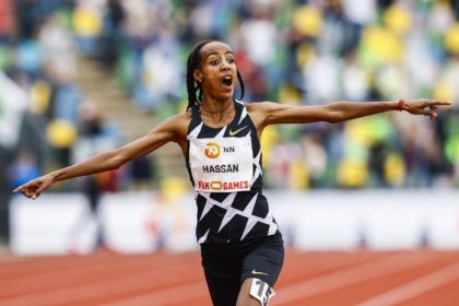 Dutch athlete Sifan Hassan