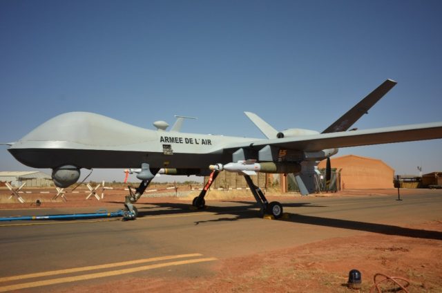 France has used armed drones as part of its deployment in the Sahel