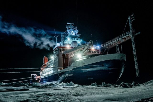 The expedition ship Polarstern spent hundreds of days drifting through the Arctic