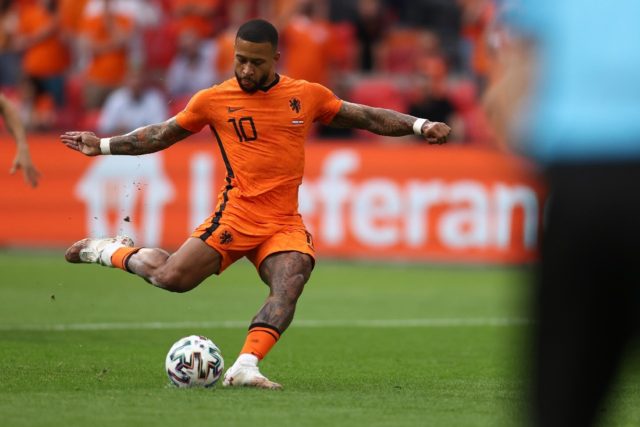 On the move: Memphis Depay will play for Barcelona next season