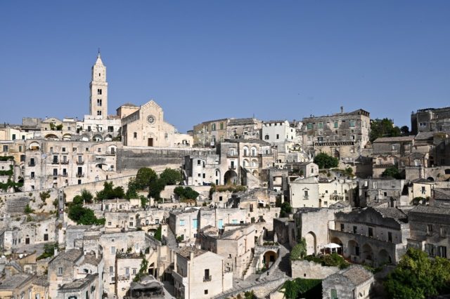A view of the Italian city fo Matera where foreign ministers of the Group of 20 major econ
