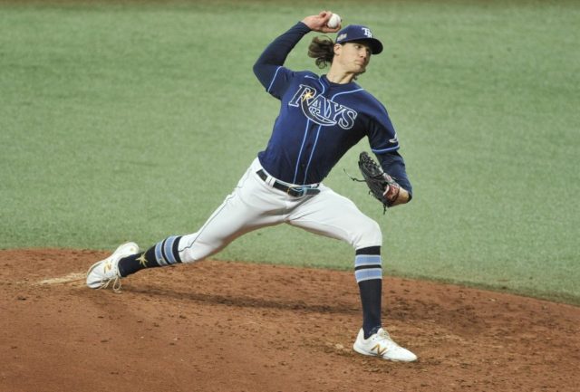Rays' Tyler Glasnow blames MLB's ban on foreign substances for UCL injury