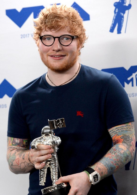 Ed Sheeran takes on cowboy training with James Corden on 'Late Late Show'