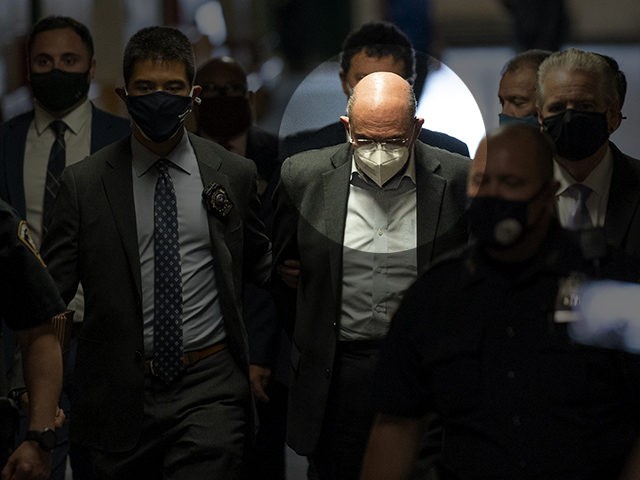 Allen Weisselberg arrives to Manhattan criminal court, Thursday, July 1, 2021, in New York. Weisselberg, Trump Organization CFO, was arraigned a day after a grand jury returned an indictment charging him and Trump’s company with tax crimes. Trump himself was not charged. (AP Photo/John Minchillo)