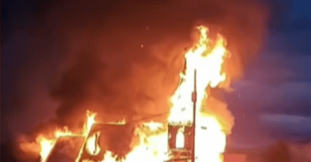 Native Christians ‘Heartbroken’ After Historic Anglican Church Burns