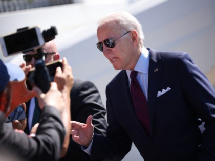 WASHINGTON, DC - JUNE 29: U.S. President Joe Biden talks with reporters while departing th