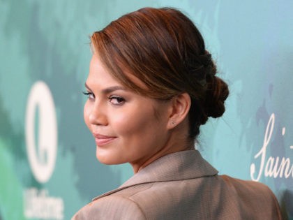 LOS ANGELES, CA - OCTOBER 10: Model Chrissy Teigen attends Variety's 2014 Power of Women Event in LA presented by Lifetime at the Beverly Wilshire Four Seasons Hotel on October 10, 2014 in Beverly Hills, California. (Photo by Jason Merritt/Getty Images for Variety)