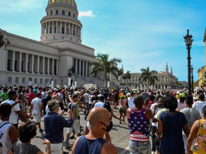 Cuba Havana protest (Yamil Lage / AFP / Getty)