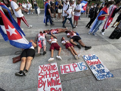 Cuba protesters blast Bernie