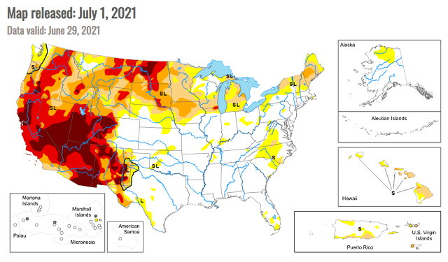 Drought Map: University of Nebraska