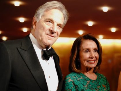 NEW YORK, NEW YORK - APRIL 23: Paul Pelosi and Nancy Pelosi attend the TIME 100 Gala 2019 Cocktails at Jazz at Lincoln Center on April 23, 2019 in New York City. (Photo by Jemal Countess/Getty Images for TIME)