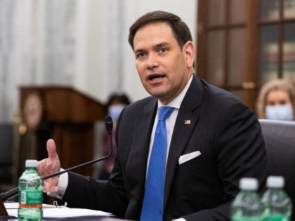 Senator Marco Rubio, R-FL, speaks during a Senate Committee on Commerce, Science, and Tran