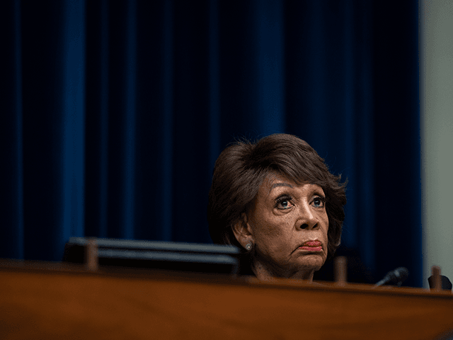 Rep. Maxine Waters (D-CA) attends a Select Subcommittee on the Coronavirus Crisis hearing about how to counter vaccine hesitancy, on Capitol Hill July 1, 2021 in Washington, DC. According to the committee, a recent survey shows that up to 20 percent of Americans continue to say they will refuse the …