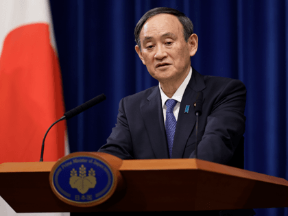 Yoshihide Suga, Japan's prime minister, speaks during a news conference at the prime minister's official residence on January 07, 2021 in Tokyo, Japan. Japanese Prime Minister Yoshihide Suga declared a state of emergency for Tokyo and neighboring three prefectures, Kanagawa, Saitama, and Chiba on Thursday, following the recent surge in …