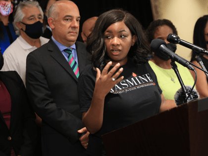 Debt - Texas State Rep. Jasmine Crockett is joined by Democratic members of the Texas House and Senate during a news conference halfway through the 30-day special session called by Governor Greg Abbott at the Washington Plaza Hotel on July 23, 2021 in Washington, DC. The Texas legislators fled their …