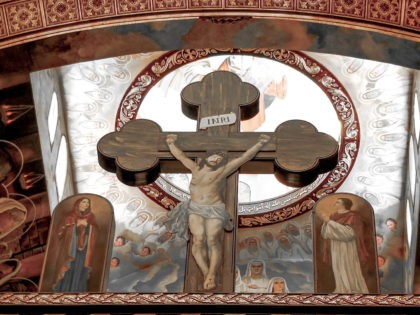 Old Crucifix in Coptic Church