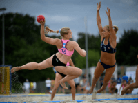 Pink Offers to Pay Fine for Norwegian Handball Team Bikini Bottom Violation