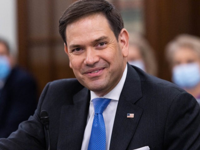 Senator Marco Rubio, R-FL, speaks during a Senate Committee on Commerce, Science, and Tran