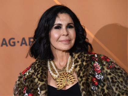 Maria Conchita Alonso arrives at People en Espanol's "Most Beautiful" party on Thursday, May 23, 2019, at 1 Hotel in West Hollywood, Calif. (Photo by Chris Pizzello/Invision/AP)