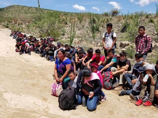 Tucson Sector Border Patrol agents find 100 migrants, including 90 children, abandoned in Arizona desert. (Photo: U.S. Border Patrol/Tucson Sector)