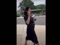 Stephanie Murphy Makes Obscene Gesture When Asked About Pelosi