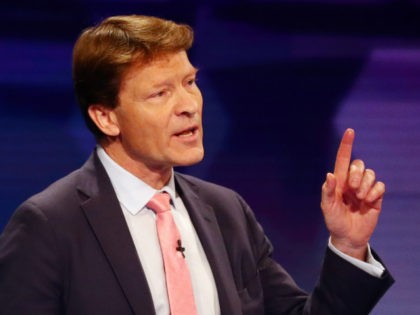 Brexit Party chairman and eastern MEP Richard Tice speaks during a general election debate