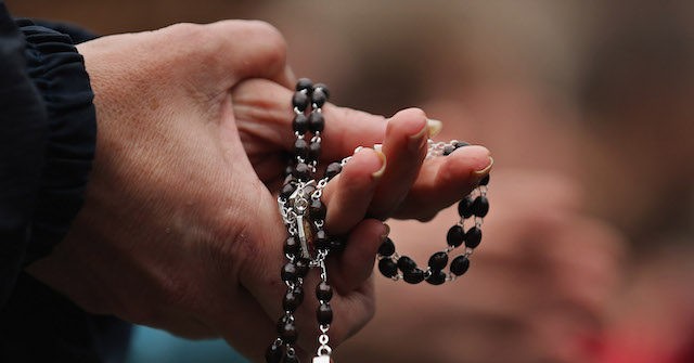 Watch: Catholics Pray in Protest Outside D.C. Restaurant Holding ‘Gospel’ Drag Brunch