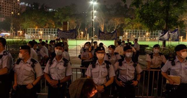 Hong Kong Police Seal Off Main Park, Arrest 19 on Takeover Anniversary