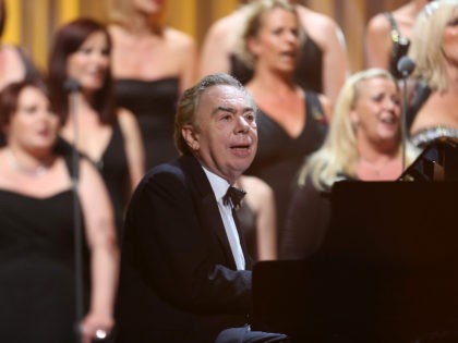 Andrew Lloyd Webber performs at the Royal Albert Hall for the Classical BRIT Awards on Tuesday, October 02, 2012 in London, UK. (Photo by John Marshall JME/Invision/AP)