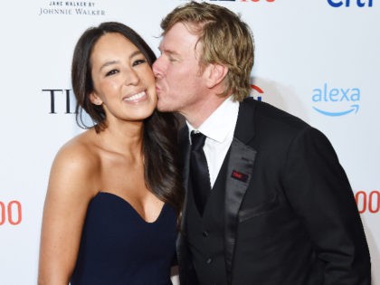 NEW YORK, NEW YORK - APRIL 23: Joanna Gaines and Chip Gaines attend the TIME 100 Gala 2019