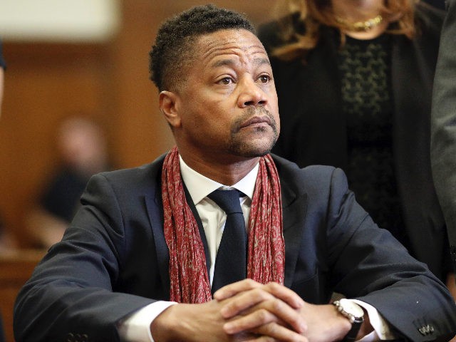 FILE - In this Jan. 22, 2020, file photo, actor Cuba Gooding Jr. appears in court, in New