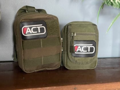 Active Carry medical kits allow law enforcement, sportsman, and target shooters, to be pre