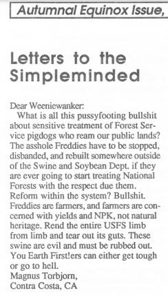 letter to editor, screenshot
