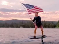 Mark Zuckerberg Mocked for July 4 Hydrofoil Board Video: ‘Where’s Jaws When You Need Him’