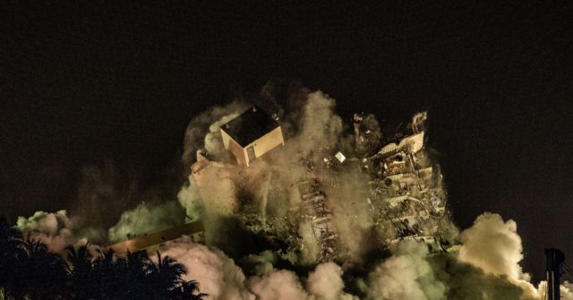 Watch: Demolition Crews Topple Rest of South Florida Collapsed Condo