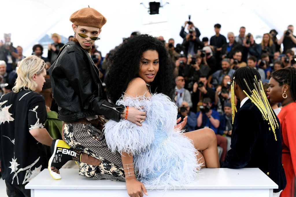 CANNES, FRANCE - MAY 19: Eddie Plaza and Lenya Bloom attend the photocall for "Port Authority" during the 72nd annual Cannes Film Festival on May 19, 2019 in Cannes, France. (Photo by Pascal Le Segretain/Getty Images)