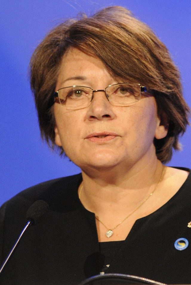 Mary Simon, seen here in 2009, is the first indigenous person to be named governor general