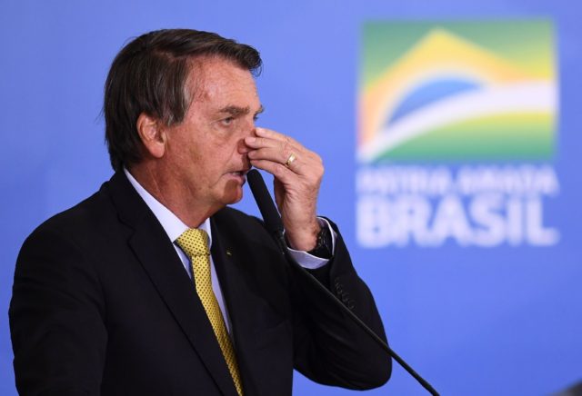 Brazil President Jair Bolsonaro is under pressure ahead of next year's presidential electi
